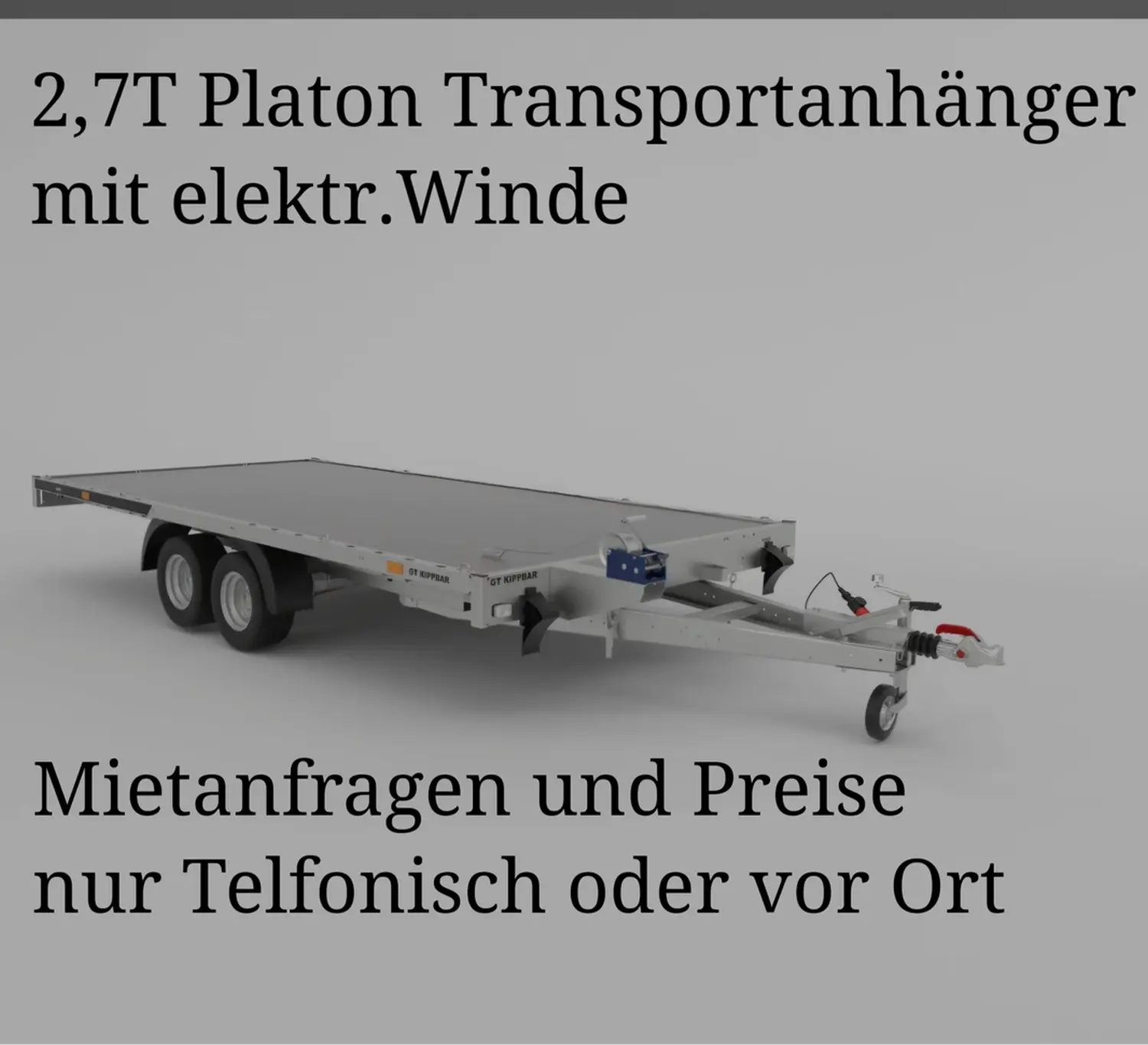 Schreiber's Fahrzeugtechnik - Anhänger-Flyer